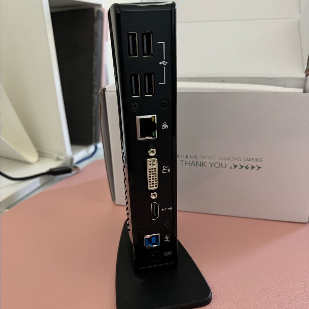 DUAL MONITOR DOCKING STATION USB 3.0 & USB-C - Picture 3 of 11